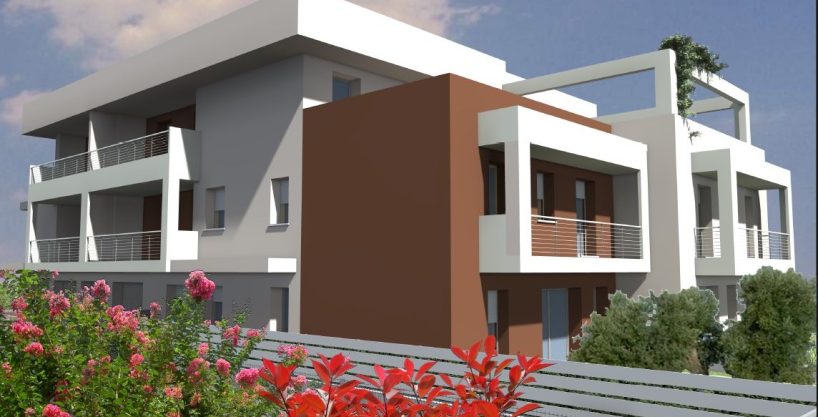 GRISIGNANO DI ZOCCO – CENTRO – TRICAMERE IN COSTRUZIONE AL PIANO PRIMO – IN VENDITA